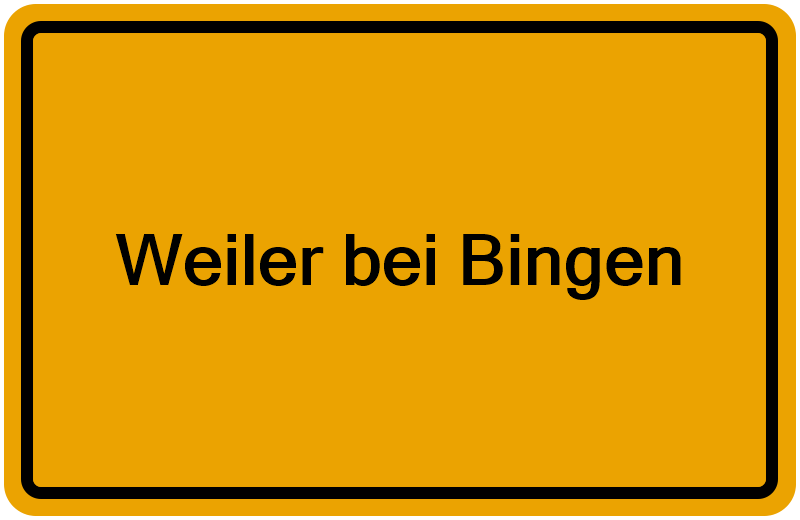 Handelsregisterauszug Weiler bei Bingen